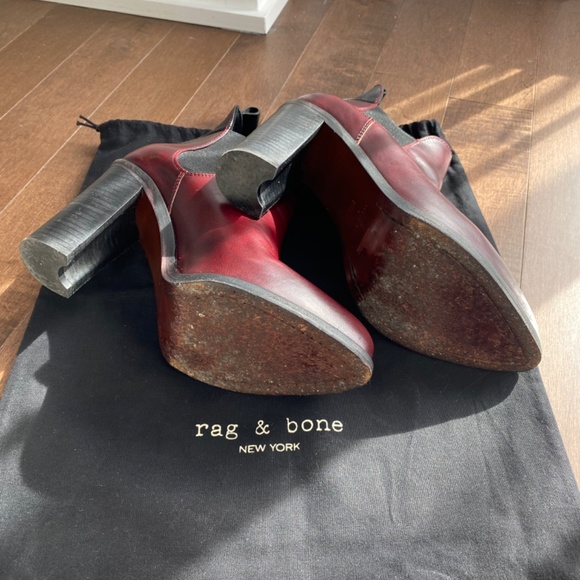 Rag & Bone ankle boots, size 7.5 - Picture 4 of 4
